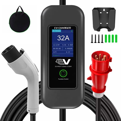 2-EVMOTIONS Delta EVSE Type2 (3x32A) EV Nabíjacie