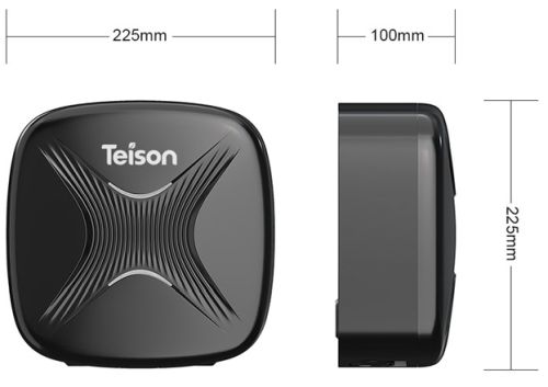 4-TEISON Smart Wallbox Type2 11kw Wi-Fi EV Nabíjacie